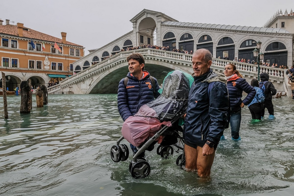 Венеция оказалась под водой