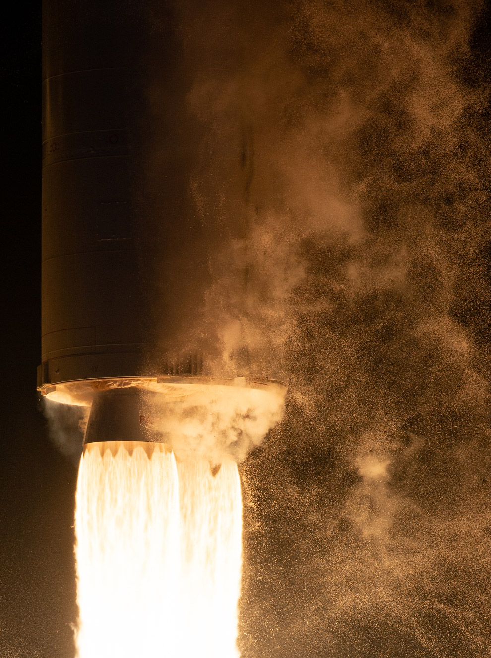Красивые снимки старта ракеты Antares