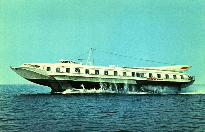 Вихрь - корабль на подводных крыльях из СССР