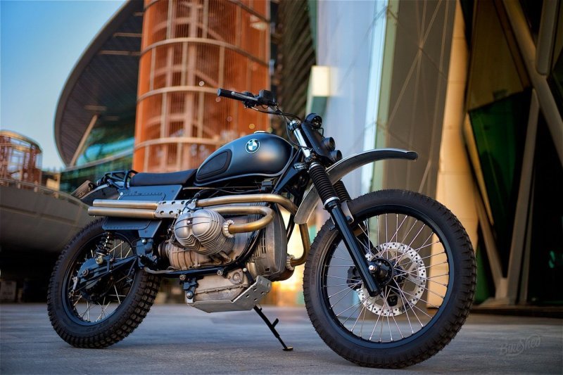 Модернизация мотоцикла BMW R80 для езды по пустыне