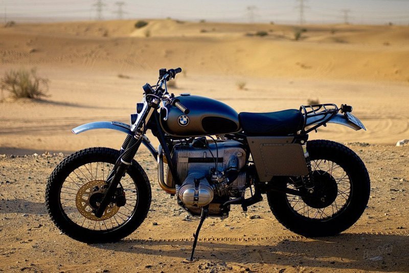 Модернизация мотоцикла BMW R80 для езды по пустыне
