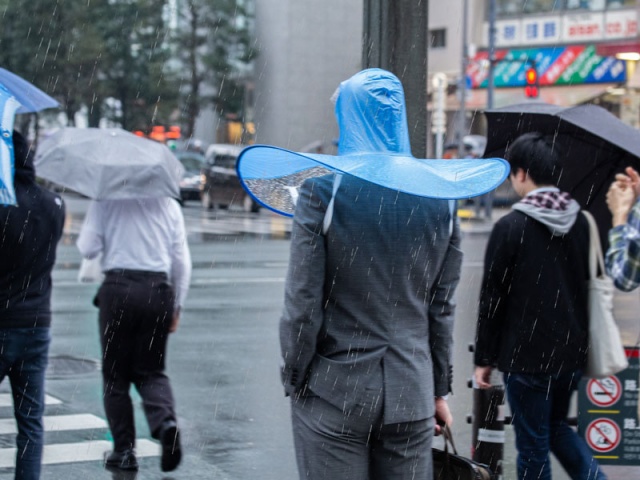 Необычный зонт из Японии