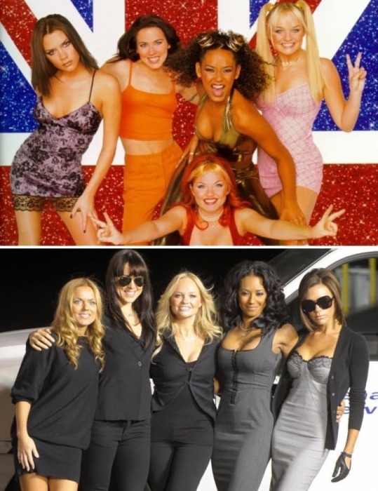 Участницы группы Spice girls тогда и сейчас
