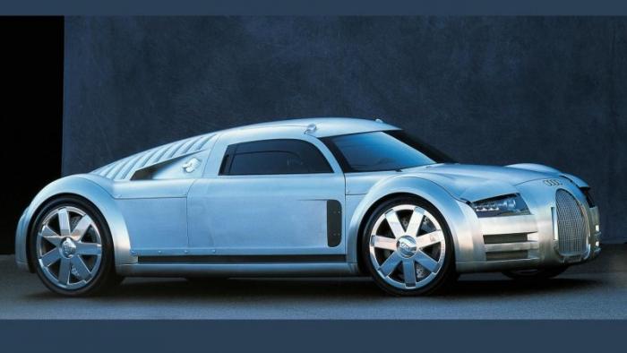 Audi Rosemeyer - концептуальный суперкар 2000 года