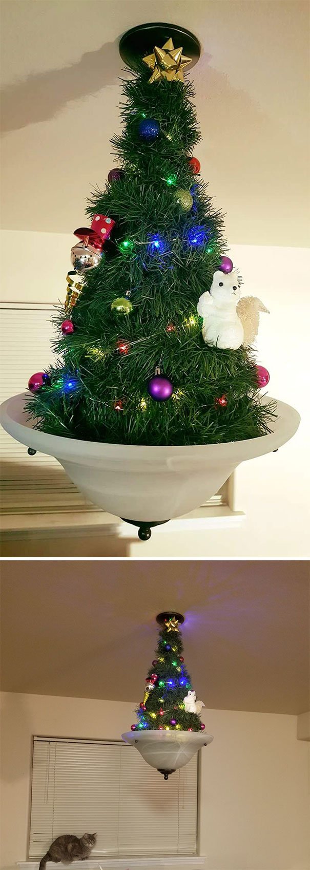 Подборка прикольных рождественских и новогодних ёлок