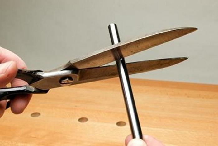 Как подточить ножницы в домашних условиях