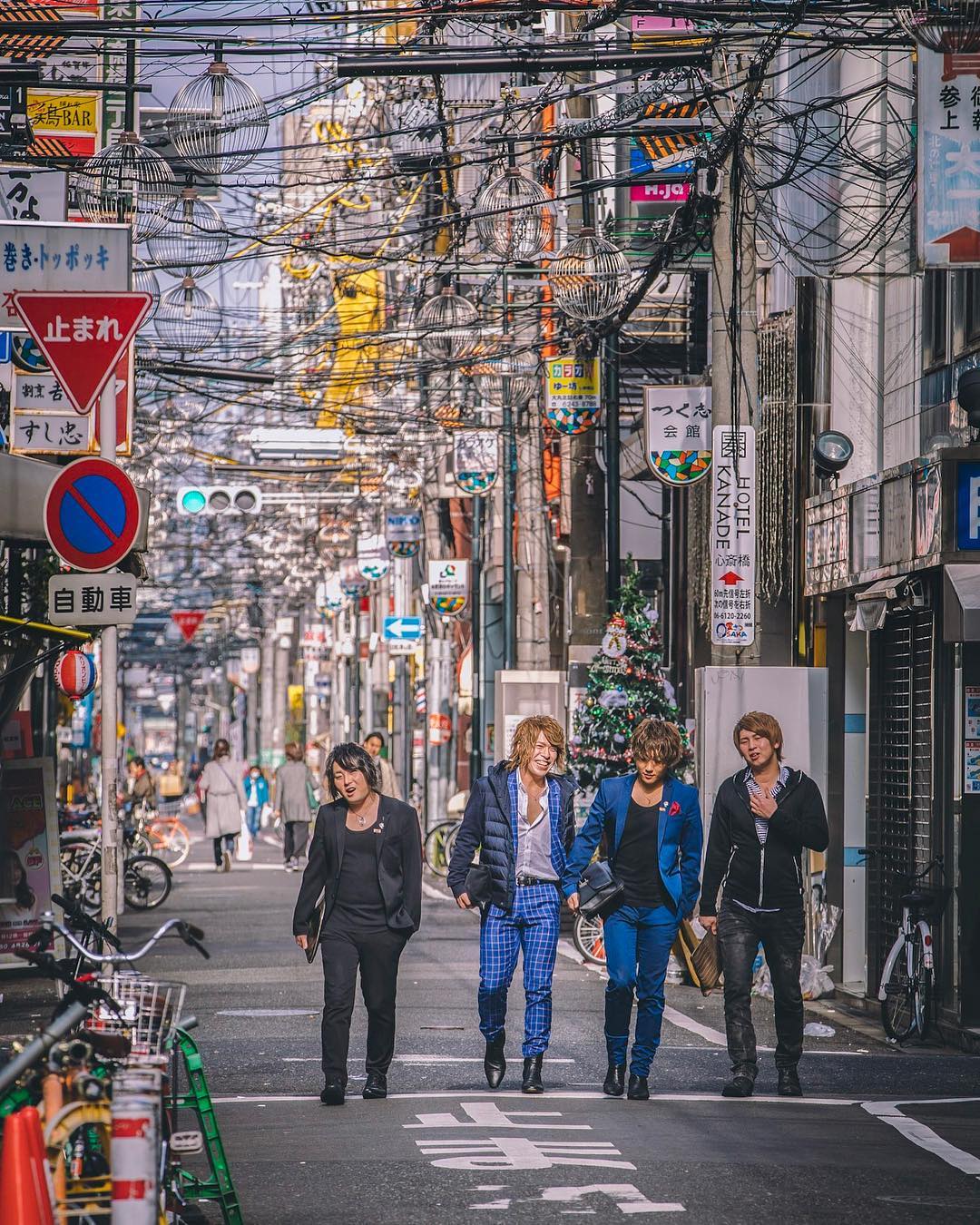 Современная уличная фотография от Такеши Хаякавы
