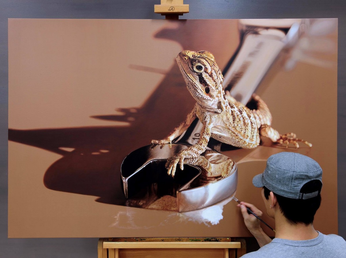 Невероятно реалистичные картины животных от Ёнсуна Ким