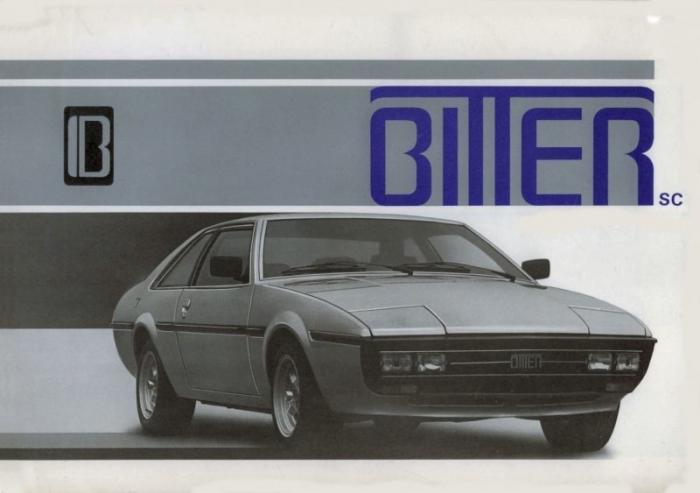 Bitter SC 1984 - купе премиум-класса из Опеля