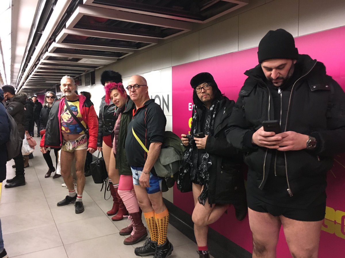 В метро без штанов - 2019