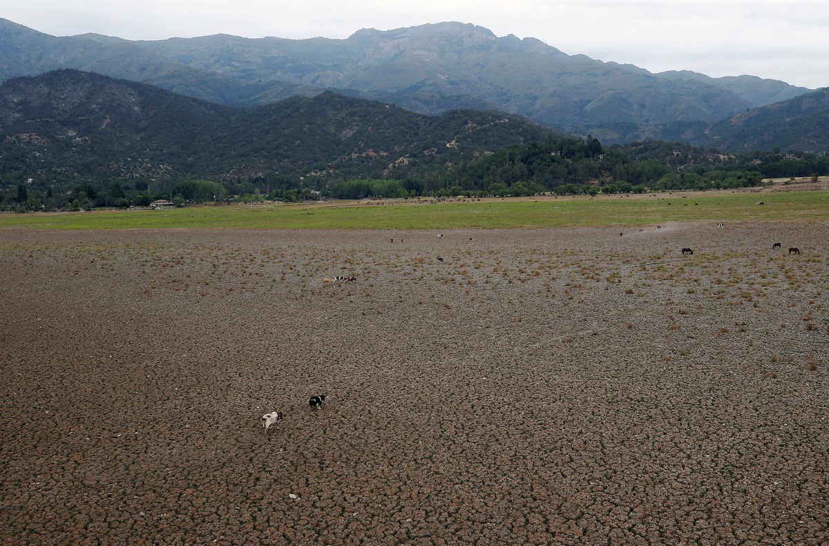 Лагуна де Акулео в Чили высохла впервые за 2000 лет