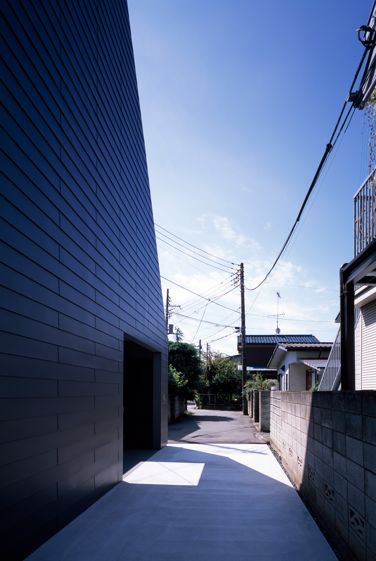 Городской дом с двором в Японии