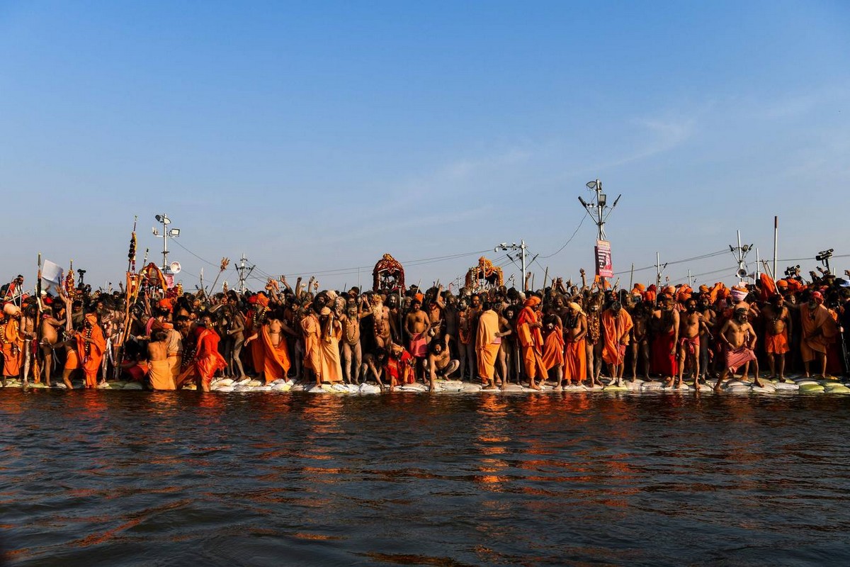 Фестиваль Кумбха Мела 2019 в Индии