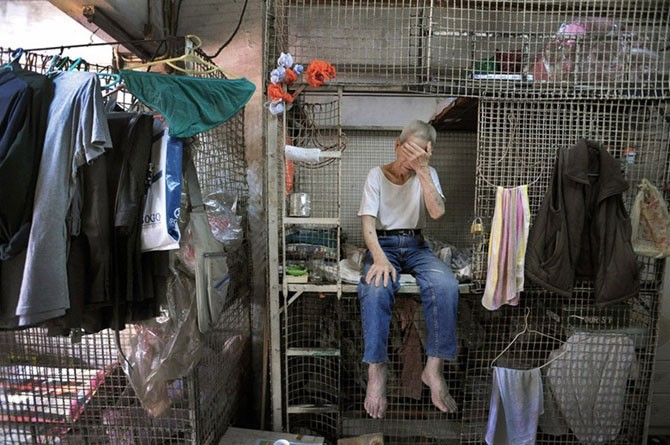 Гонконгские клетки для бедняков