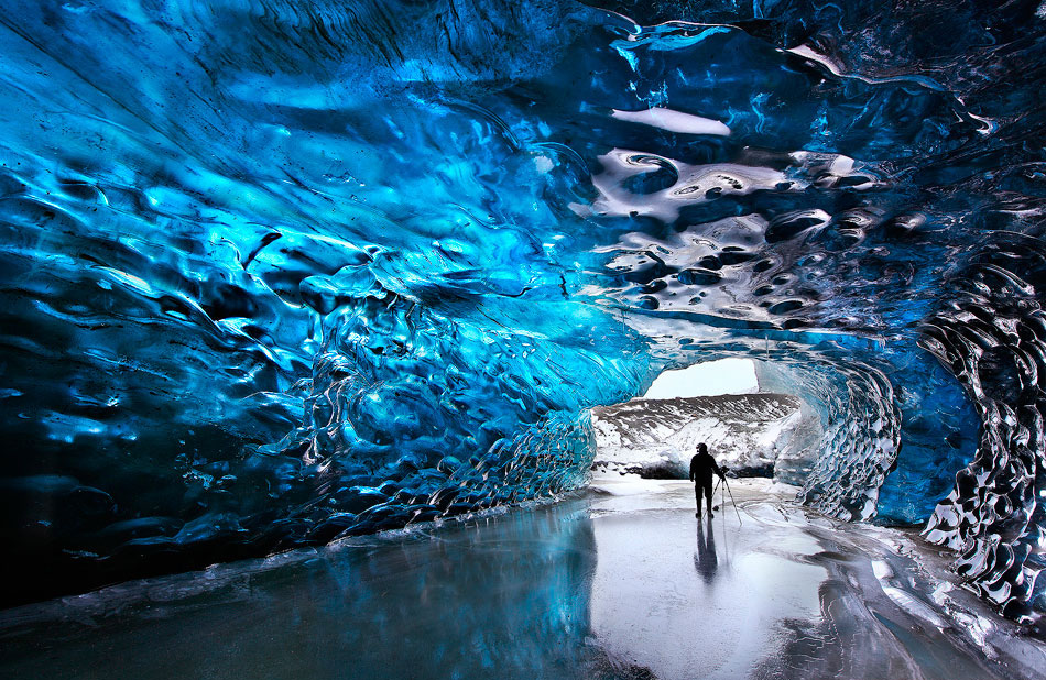 Крупнейший ледник Европы в Исландии
