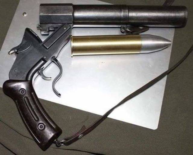 Конфискованное самодельное оружие из подручных средств
