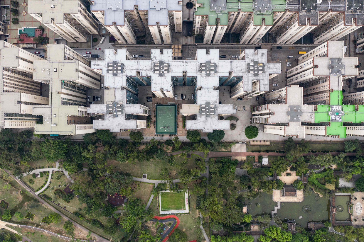 Гонконг с высоты в фотографиях