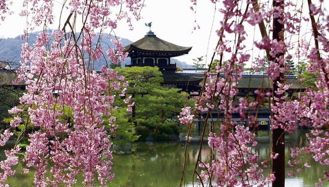Японские сады храма Хэйан-джингу