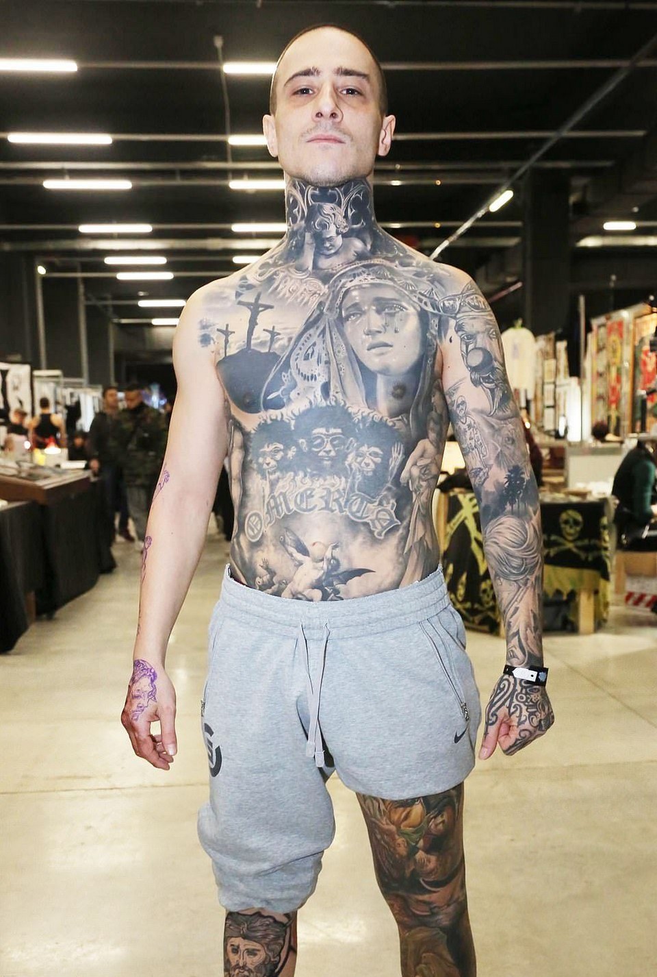 Ежегодная конвенция татуировки и боди-арта в Милане