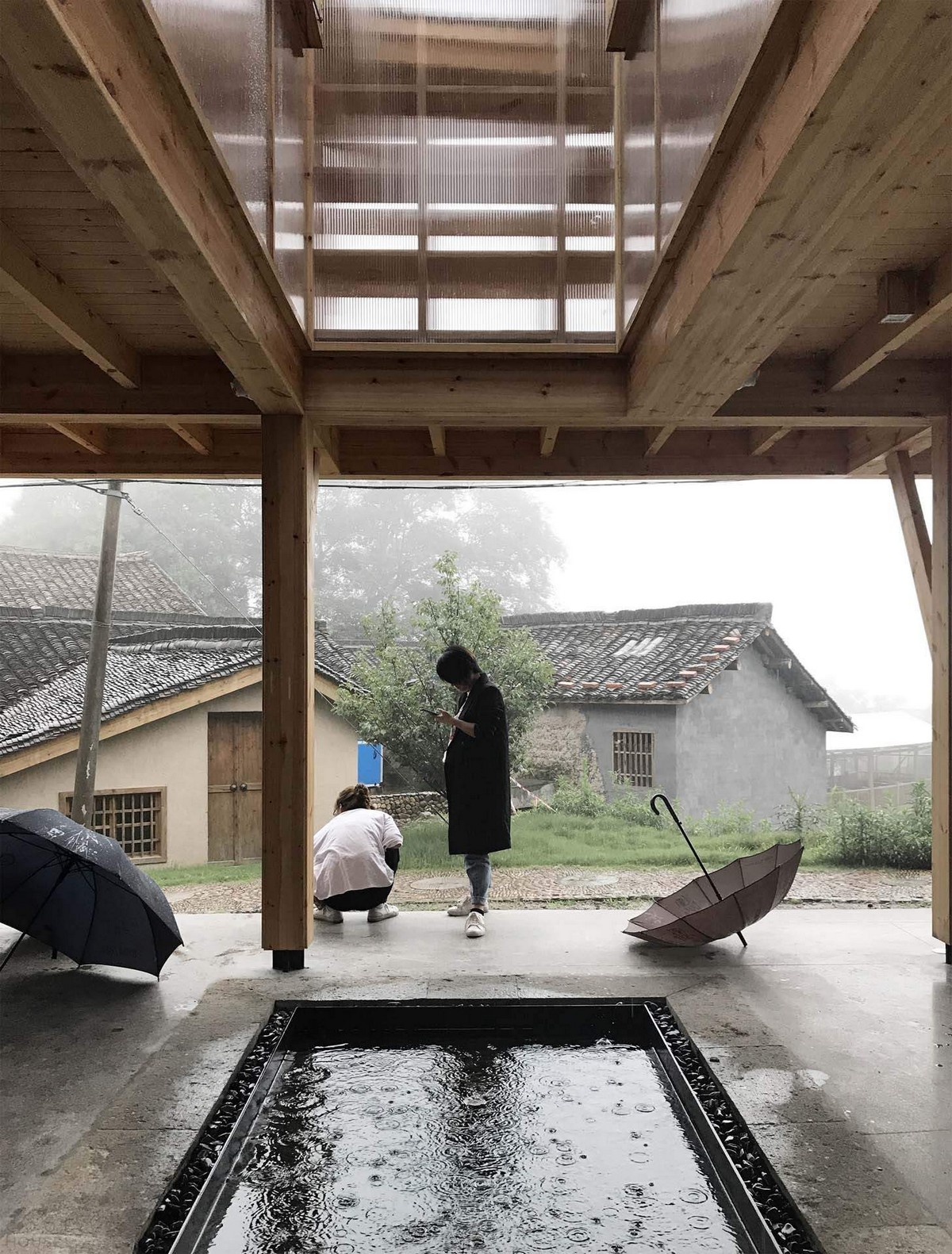 Книжный дом в китайской горной деревне