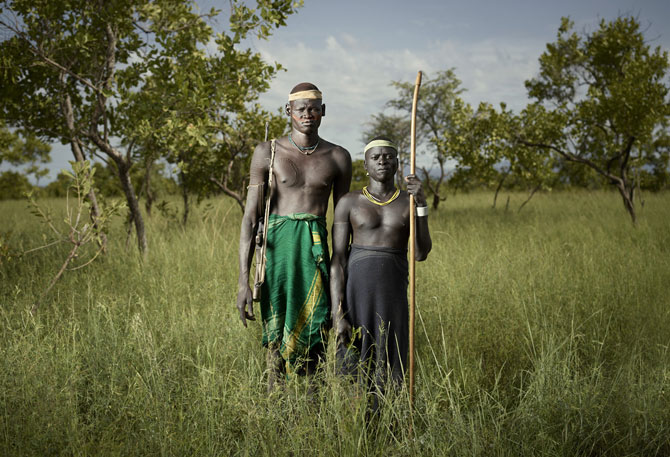 Люди долины Омо в Африке