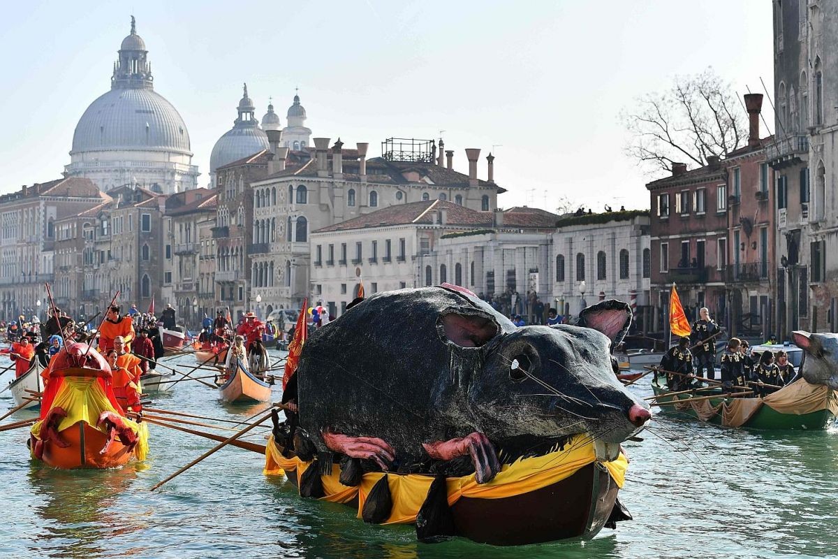 Венецианский карнавал 2019 в Италии
