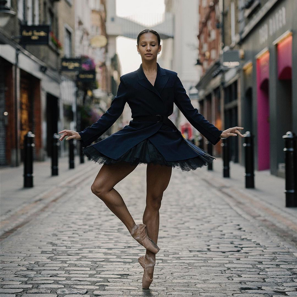 Балерины на городских улицах в фотопроекте Дэйна Шитаги