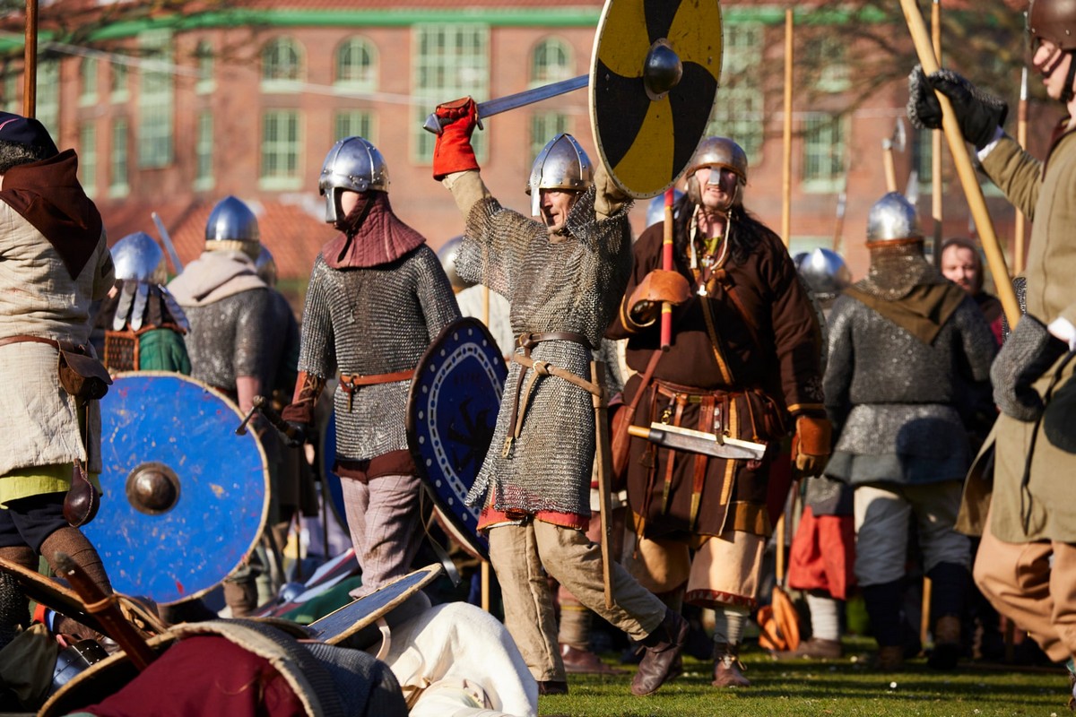 Ежегодный фестиваль викингов в Йорке