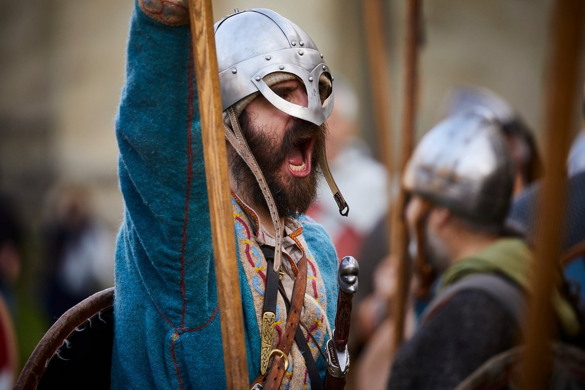 Ежегодный фестиваль викингов в Йорке