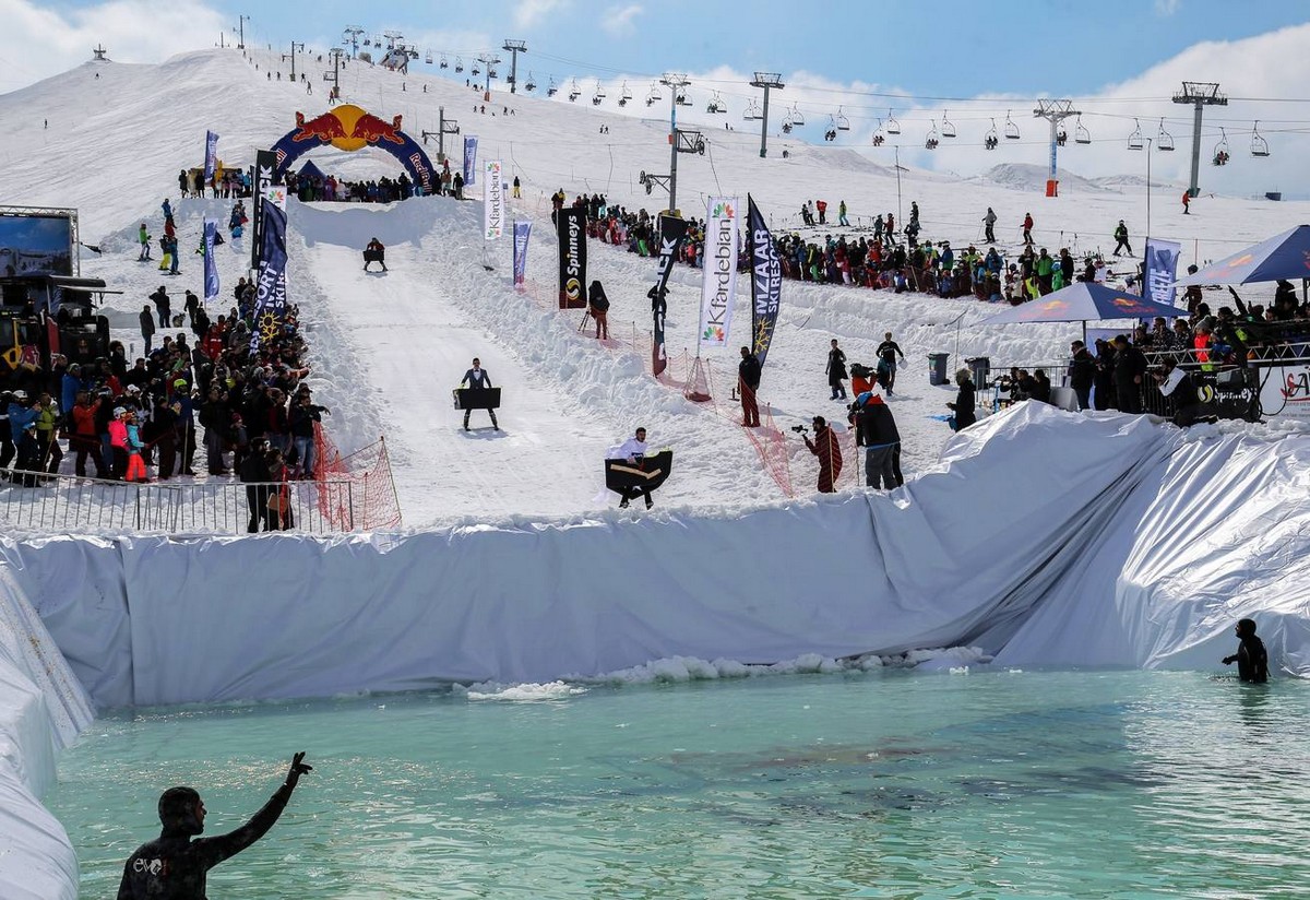 Прыгни и застынь: веселые соревнования в Ливане