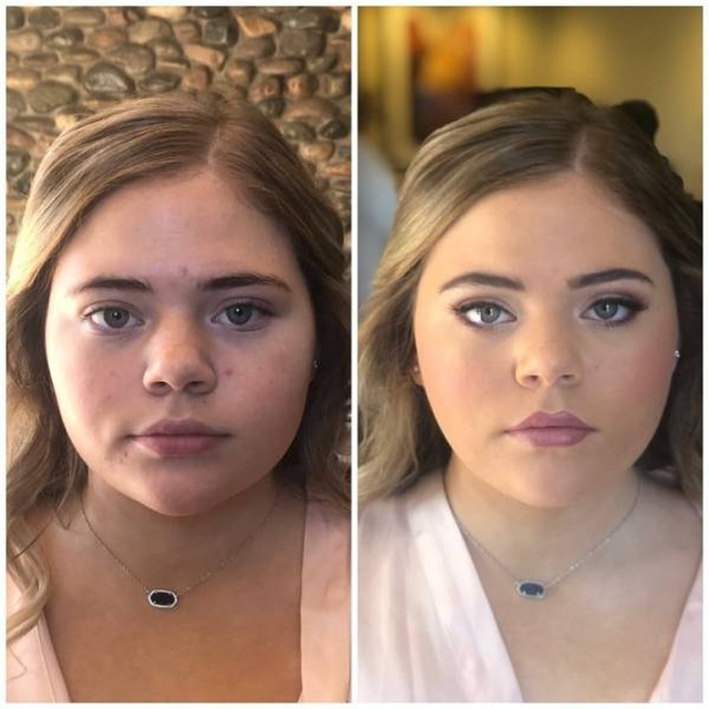 Свадебный макияж: чудеса на снимках до и после