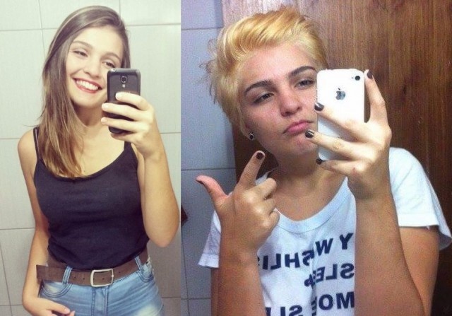 Девушки, которые стали феминистками: до и после