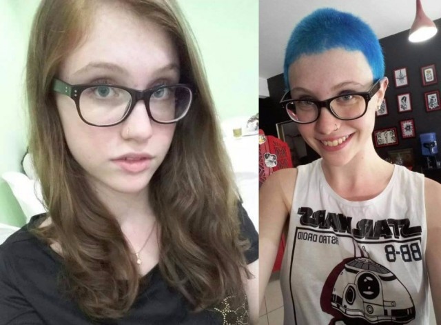 Девушки, которые стали феминистками: до и после