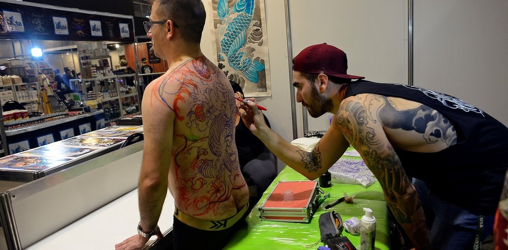 Ежегодное Tattoo Show в Буэнос-Айресе