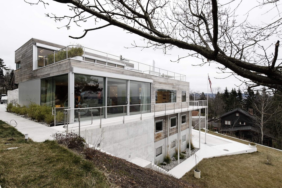 Реконструкция семейного дома в Норвегии