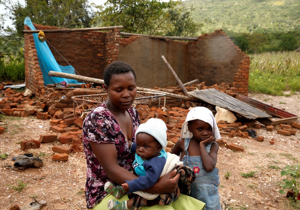 Разрушительный циклон в Мозамбике