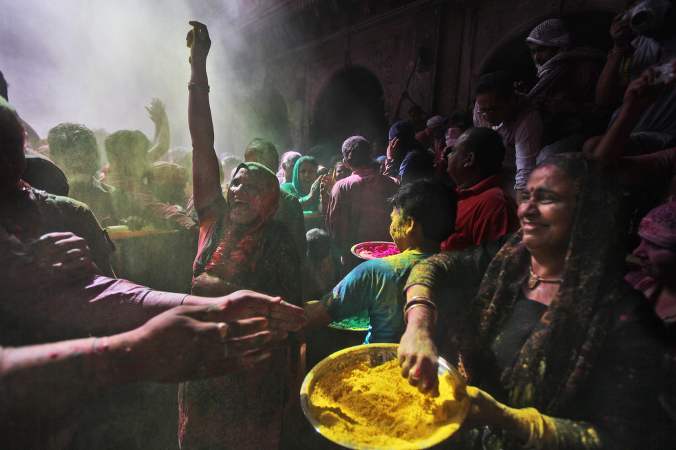 Холи - праздник весны в индуистской традиции