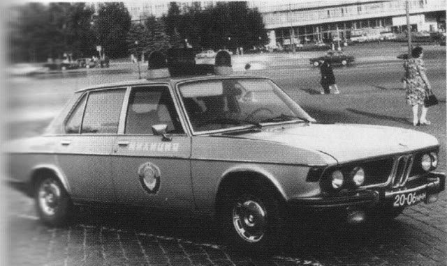 Иномарки в милиции СССР