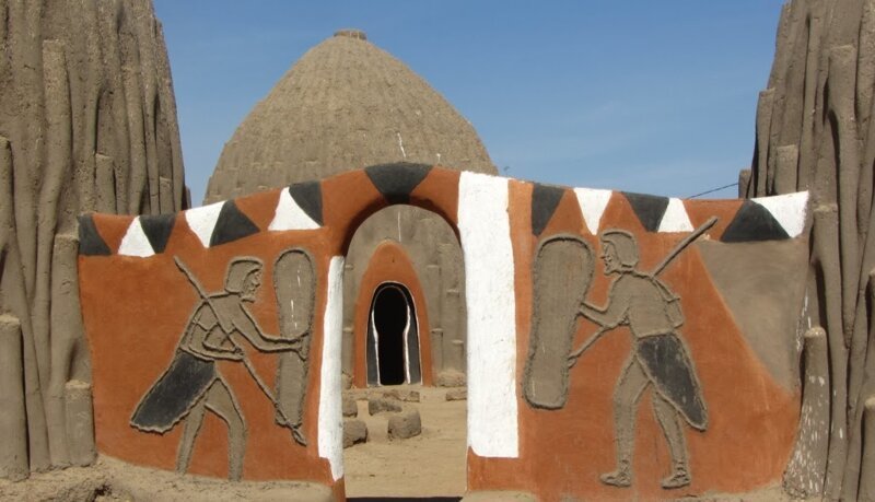 Удивительные шедевры зодчества африканского племени
