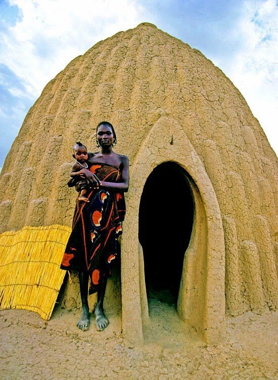 Удивительные шедевры зодчества африканского племени