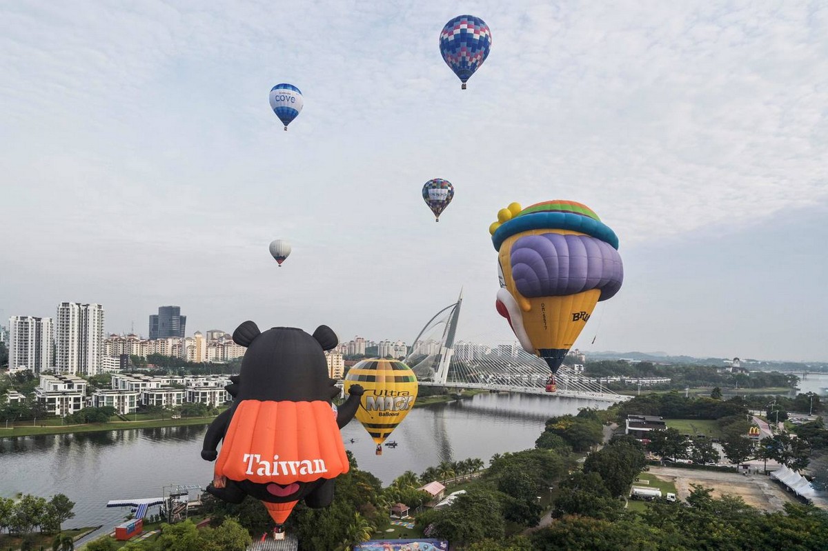 Международный фестиваль воздушных шаров в Малайзии 2019