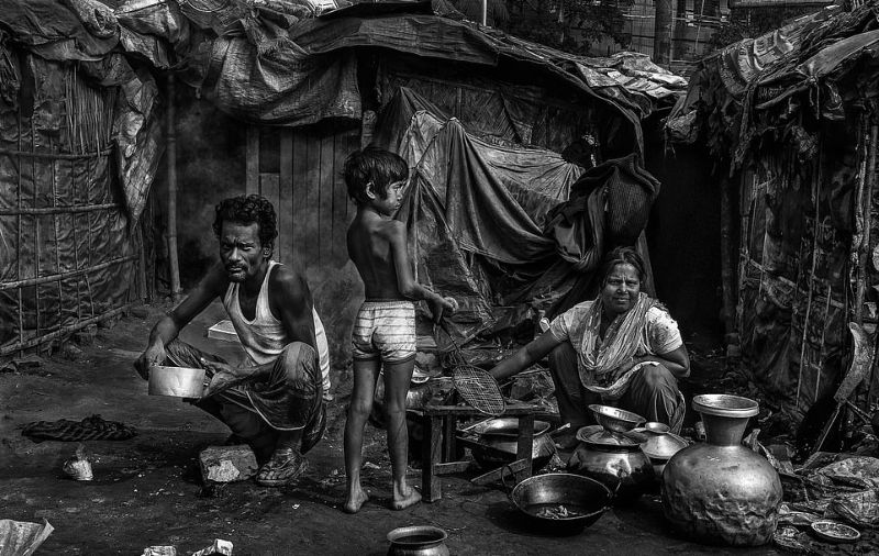 Борьба за выживание на улицах города Дакка