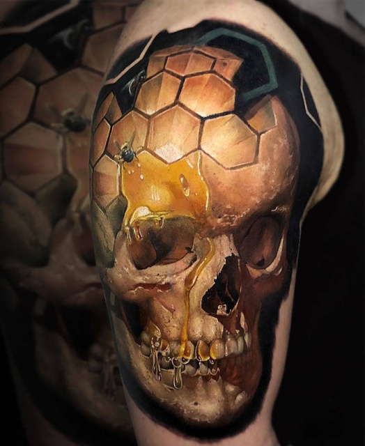 Очень реалистичные 3D-татуировки