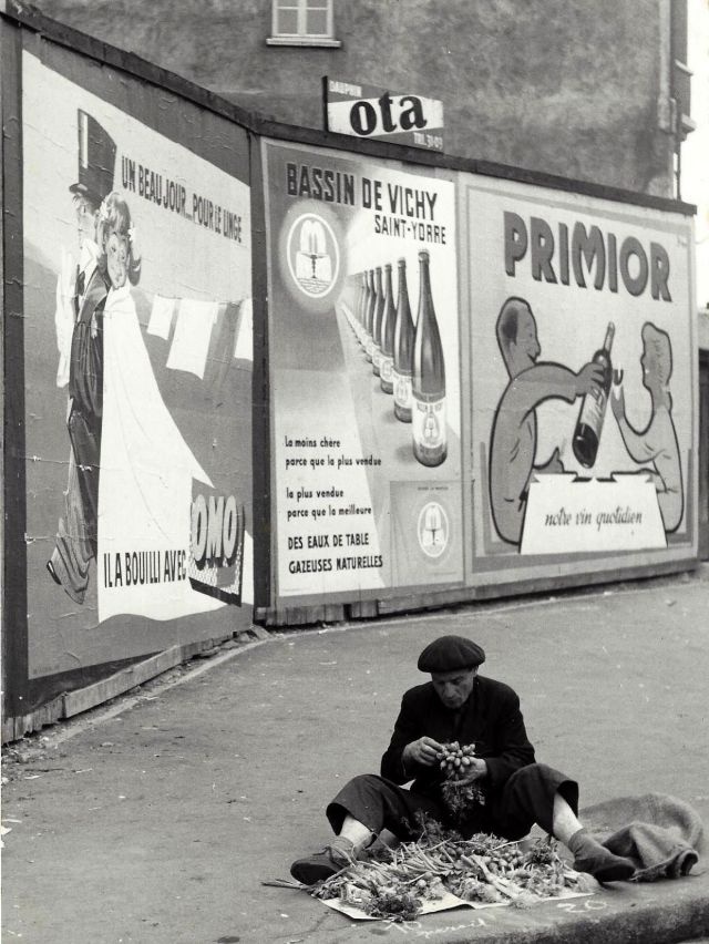 Париж 50-х годов на снимках Киса Шерера