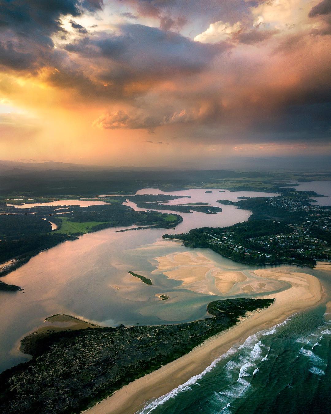 Пейзажи Австралии на аэрофотоснимках Джереми Герберта