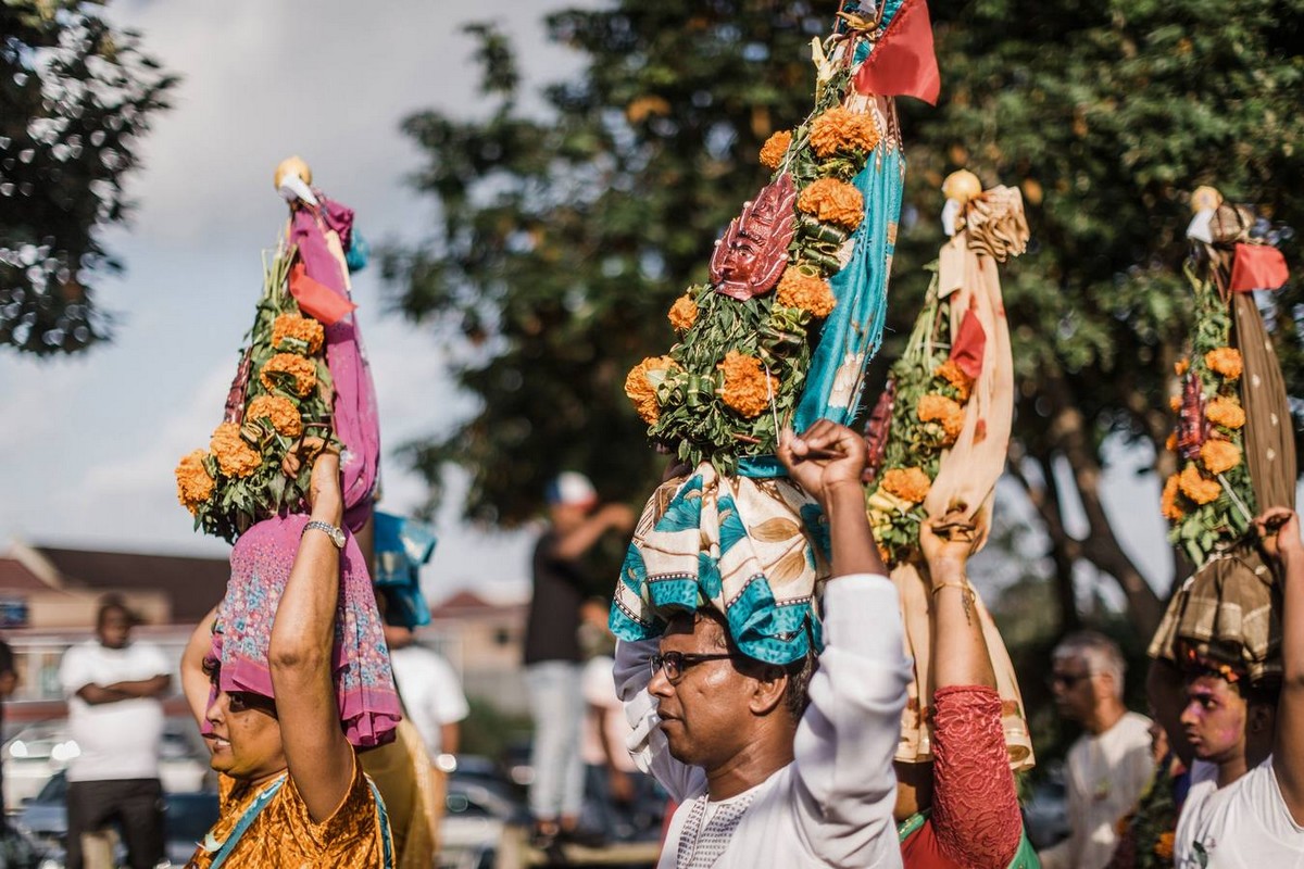 Ежегодный фестиваль Мариамман в Индии