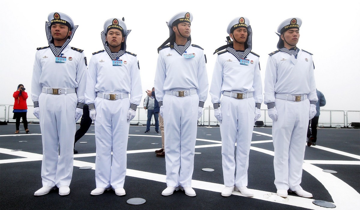 Международный военно-морской парад в Китае