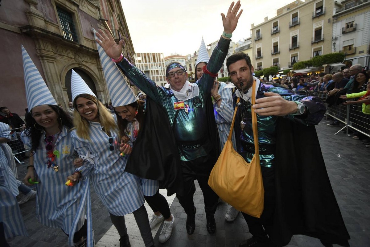 Парад в честь сардины в Мурсии