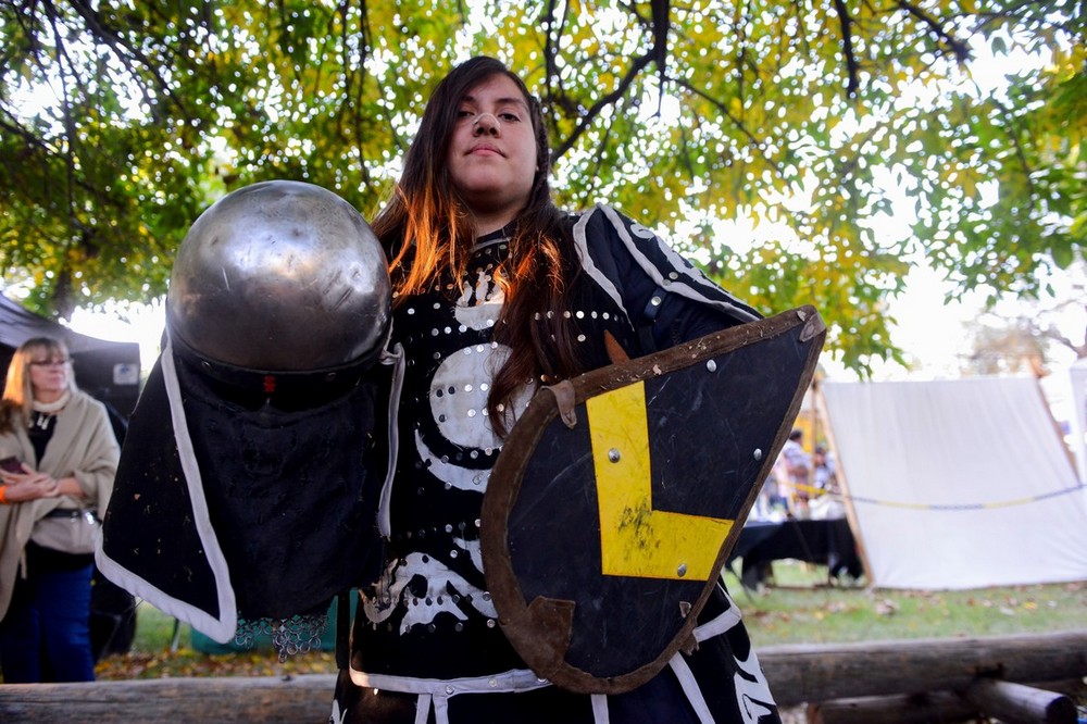 Соревнования по средневековым боям в Аргентине