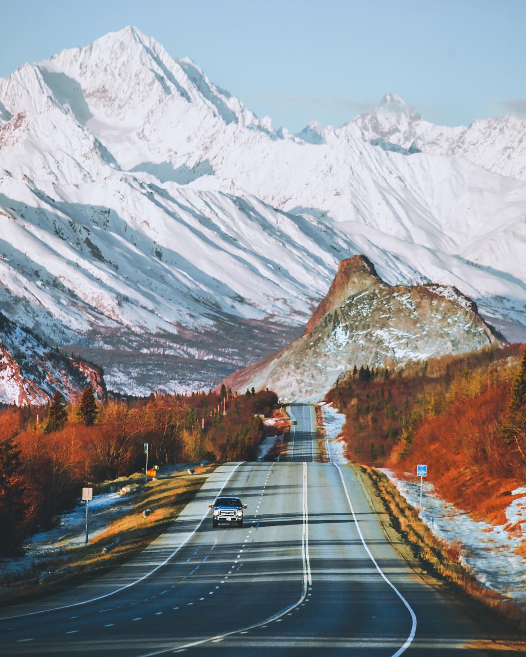 Природные пейзажи Аляски на снимках Патрика Туна